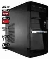 SNOGARD BasicLine Office-PC System AMD, A8-7600 4x 3800MHz Sockel FM2+, 8GB RAM, 1000GB HDD, AMD Radeon R7 Graphics 720MHz Grafik, Desktop-Computer Büro Multimedia