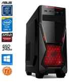 SNOGARD GAMER / Multimedia PC | Core i3-6100 | 8GB DDR4 | 240GB SSD | 2GB AMD RX460 OC HDMI/DVI/VGA mit DirectX12 Technology | Gaming Desktop Computer