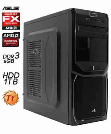 SNOGARD GAMER PC AMD FX-6300 6x 3.50GHz • 8GB DDR3-RAM • 1TB S-ATA • 4GB Radeon RX470 OC • DVD±RW • Gamer PC • Gaming Computer • Desktop PC • Gamer Rechner