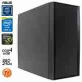 SNOGARD Gaming / Multimedia PC | Intel® Core i5-6600K 4x 3500MHz | 16384MB DDR4 | 240GB SSD | 8GB ASUS nVidia® GeForce GTX1070 Overclocked HDMI/DVI/VGA mit DirectX12 Technology | Desktop Gaming System