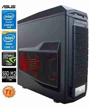 SNOGARD KOMPLETT Ultra Gaming-PC | Intel Core i7-6850K | 32GB DDR4 | 512GB M.2 | GTX 1080 | W10Pro – Ultra Gamer Computer – Direct X 12 Technologie