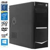 SNOGARD Officeline PC Komplett System | Intel Core i3-7100, HD 630 Grafik, 8GB DDR4 RAM, 2TB HDD, DVD±RW, Microsoft Windows 10 Pro | High Performance Desktop-PC • Silent Office Business Multimedia Computer