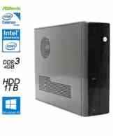SNOGARD SILENT OFFICE BÜRO PC | J3455 | 4Gb DDR3-RAM | 1TB S-ATA | Intel Onboard HD Grafik | W10Pro – Desktop PC