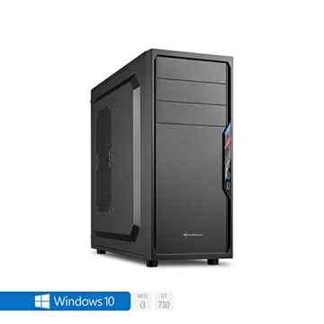 Sedatech Casual Gaming PC Intel i3-7100 2x 3.90GHz, Geforce GT 730, 8 Gb RAM DDR4 2133 Mhz, 2 TB HDD, 250 GB SSD, USB 3.0, Full HD 1080p, DirectX 11, 80+ Netzteil. Rechner mit Windows 10 64 Bit