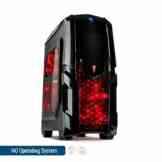 Sedatech Expert Gaming PC Intel i3-7100 2x 3.90GHz, Radeon RX 470 4Gb, 8 Gb RAM DDR4 2133 Mhz, 1 TB HDD, 250 GB SSD, USB 3.0, HDMI2.0, 4K Grafik Aulösung, DirectX 12, 80+ Netzteil. Rechner ohne OS