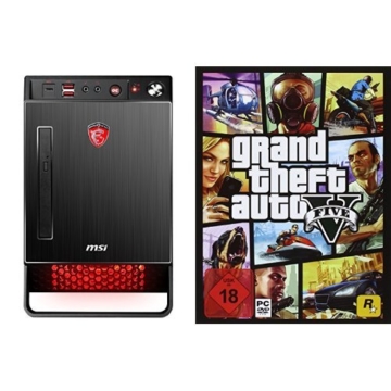 Set: MSI Nightblade X2B Desktop-PC (Intel Core i5 6400 (Skylake), 8GB DDR4 RAM, 2TB HDD + 128GB SSD, NVIDIA GeForce GTX 960, Win 10 Home) + Grand Theft Auto V