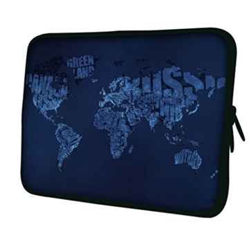 Sidorenko Designer Tablet Tasche für 10,1-10,2 Zoll aus Neopren max. Geräteabmessungen 26,5 cm x 20,5 cm