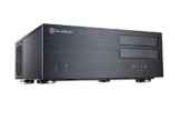 SilverStone SST-GD08B – Grandia HTPC ATX Computer-Gehäuse, mit hochleistungsfähigem und geräuscharmem Kühlsystem, schwarz