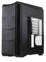 SilverStone SST-RV04B-W – Raven Big Tower EATX/ATX Gaming Computer-Gehäuse, mit Fronttür und Fenster, schwarz
