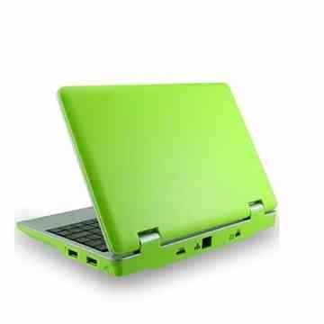 Soledpower® 7-Zoll-Android 4.1 Mini Laptop Notebook Computer 512 MB RAM 4 GB Festplatten VIA8850 Processor HDMI-Ausgang Frontkamera Unterstützung Google Play Store SD-Karte, Grüne Farbe