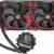 THERMALTAKE Water 3.0 Riing Red 280 Wasserku 2x14cmPWM Intel 2011v3/2011/1366/1150/1151/1155/1156 AMD FM2+/FM2/FM1/AM3+/AM3/AM2+/AM2