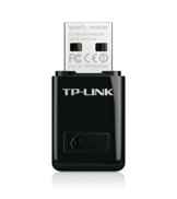 TP-Link TL-WN823N N300 Mini WLAN USB Adapter (kompatibel zu Raspberry Pi, bis zu 300Mbit/s, Mini Größe, WPS, für Windows 10/8.x/Vista/7/XP) schwarz