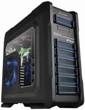 Thermaltake Chase A71 LCS Big Tower Gaming PC-Gehäuse inkl. HDD-Dockingstation (5x 2,5/3,5 HDD, 2x USB 3.0) schwarz