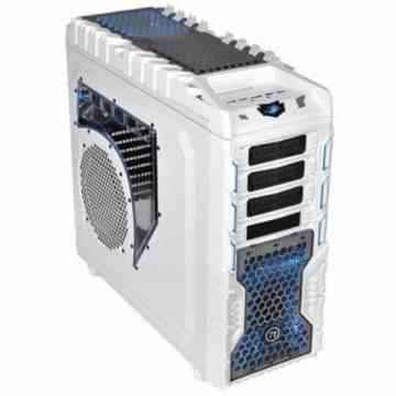 Thermaltake Overseer RX-I Snow Edition Big-Tower PC-Gehäuse (Extend ATX, 3x 5,25 externe, 5x 3,5 interne, eSATA, HD Audio, 2x USB 3.0) schwarz