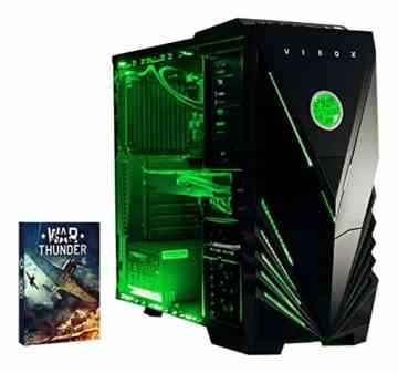 Vibox VBX-PC-00228 Sniper 10 Gaming Desktop-PC (Intel Core i7 4790, 16GB RAM, 1120GB HDD, NVIDIA Geforce GTX 970, kein Betriebssystem) grün