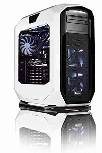 Vibox VBX-PC-16340P Divinity Paket 4 68,6 cm (27 Zoll) Gaming Desktop-PC (Intel Core i7 5960X, 32GB RAM, 3240GB HDD, NVIDIA Geforce GTX 980, Win 10 Home) weiß
