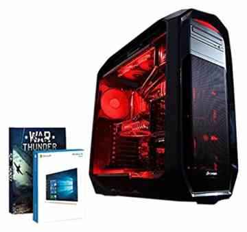 Vibox VBX-PC-16456 Limitless 12 Gaming Desktop-PC (Intel Core i7 5960X, 64GB RAM, 3480GB HDD, NVIDIA Geforce GTX Titan X, Win 10 Home) rot