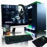 Vibox VBX-PC-5834 Titan Paket 30 68,6 cm (27 Zoll) Gaming Desktop-PC (Intel Core i7 5930K, 32GB RAM, 3TB HDD, NVIDIA Geforce GTX 980, Win 10 Home) grün