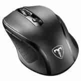 VicTsing Mini Schnurlos Maus Wireless Mouse 2.4G 2400 DPI 6 Tasten Optische Mäuse mit USB Nano Empfänger Für PC Laptop iMac Macbook Microsoft Pro, Office Home