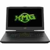 XMG U727-try ULTIMATE Gaming Laptop (17.3″ WQHD 120Hz/5ms G-SYNC, GTX 1080, Intel Core i7-7700K, 32GB RAM, 512GB SSD NVMe, 2000GB HDD, Win 10 Home) schwarz