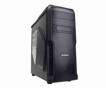 Zalman Z3 PLUS Midi-Tower PC-Gehäuse mit Fenster (ATX/micro-ATX, 2x externe 5,25, 4x interne 3,5, USB 3.0, keine Stromversorgung)