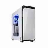 Zalman Z9 Neo ATX/M-ATX/M-ITX Tower USB 3.0 Computer Fall mit Transparent Seite Panel – weiß