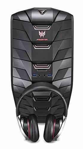 Acer Predator G3 (G3-710) Desktop-PC (Intel Core i5-7400, 8 RAM, NVIDIA GeForce GTX 1060 3GB, 2.000 GB HDD + 256 GB SSD, DVD SM, Win 10 Home) schwarz -