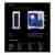 Aerocool EN52179 Big-Tower PC-Gehäuse (ATX, 4x 5,25 externe, 6x 2,5 interne, 1x USB 3.0) weiß/blau -
