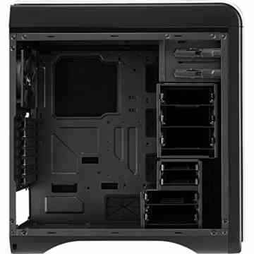 Aerocool EN52629 Midi-Tower PC-Gehäuse (ATX, 2x 5,25 externe, 5x 3,5 interne, 2x USB 3.0) weiß -