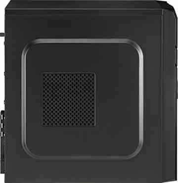Aerocool EN52674 V2X Orange Edition Midi-Tower PC-Gehäuse (micro-ATX, mini-ITX, 2x 5,25 Zoll externe, 2x 3,5 Zoll interne, 1x 2,5 Zoll interne, 1x USB 3.0, 2x USB 2.0) schwarz/orange -