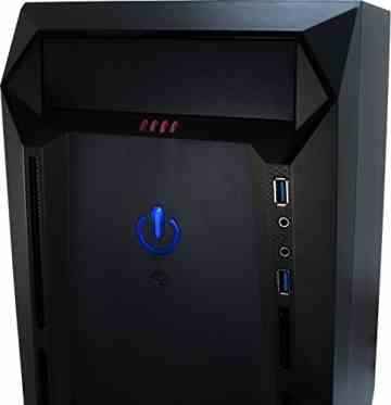 Arthurus Gaming ATX PC MidiTower Gehäuse mit USB 3.0 & Window und 750 Watt modulares Gamer Netzteil -