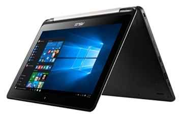 Asus Flipbook TP200SA 29,4 cm (11,6 Zoll) Convertible Tablet-PC (Intel Celeron Dual-Core N3050 Prozessor, 2GB RAM, 32GB eMMc, Intel HD Graphics, Win 10 Home) silber inkl. Office 365 Personal -