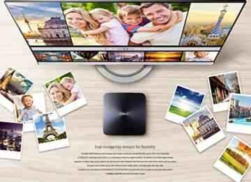 Asus Mini-PC UN45H-DM042Z avec Processeur Intel Core Celeron N3150, 2Go RAM, SSD 2,5’’32G, Intel HD Graphics, Windows 10 Home -