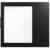 BitFenix Comrade Window – PC-Gehäuse (ATX/Micro ATX/Mini ITX, 120 mm, schwarz/transparent -