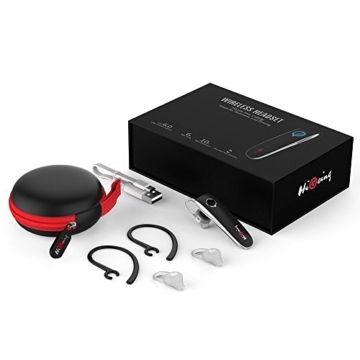 Bluetooth Headset, JoyGo Universal Bluetooth Headset Schnurlose einseitiges Ohrhörer in-Ear Kopfhörer mit Mikrofon für iPhone, Samsung, LG, PC Laptop und anderen Bluetooth-Gerät -JH01 -