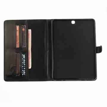 BONROY® Tablet Samsung Galaxy Tab S2 9.7 Zoll SM-T815 Hülle Etui Case Chinesischen nationalen Schatz Panda niedlichen Muster Telefon-Kasten mit Standfunktion Karteneinschub und Magnetverschluß für Samsung Galaxy Tab S2 9.7 Zoll SM-T815 -