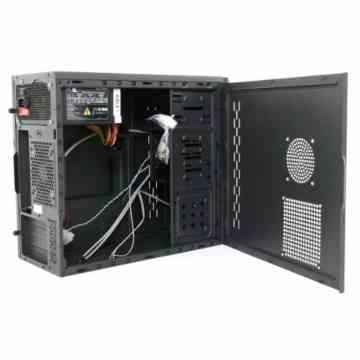 CiT Shade Gaming-Gehäuse mit Mikro-Netzteil, 500 W, USB 3.0-Anschluss, Schwarz -