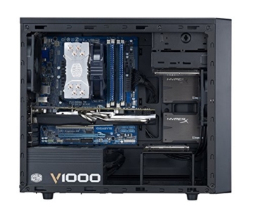 Cooler Master N200 NSE-200-KWN1 Midi-Tower PC-Gehäuse (micro-ATX, Mini-ITX, 1x USB 3.0, 2x USB 2.0) schwarz -