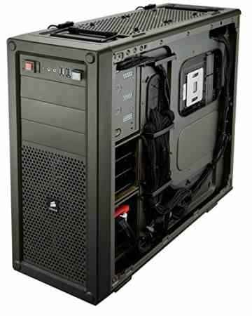 Corsair CC-9011018-WW Vengeance Series C70 Seitenfenster Mid-Tower ATX Performance Computer Gehäuse, Military Green -