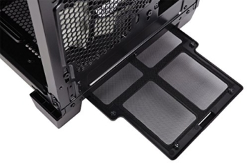 Corsair CC-9011079-WW Carbide Series 600C Clear Inverses ATX Full Tower Performance Gehäuse mit Fenster schwarz -