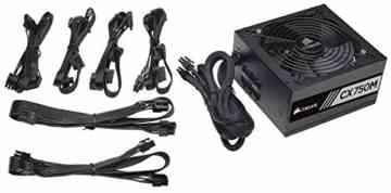 Corsair CP-9020061-EU CXM Serie CX750M ATX/EPS Modular 80 PLUS Bronze 750Watt, Netzteil, EU -
