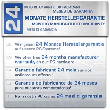 CSL Aufrüst-PC 651 Richland – AMD A8-6600K 4x 3900 MHz, 8 GB RAM, Radeon HD 8570D, Gigabit LAN, USB 3.1, ohne Betriebssystem -