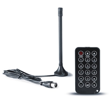 CSL – DVB-T USB Stick / Dongle (Realtek-Chip) mit Fernbedienung und Antenne / Windows 7 + Windows 8 + Windows 10 fähig -