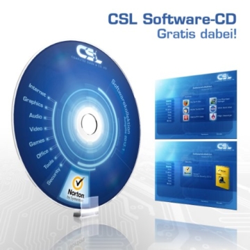 CSL Speed 4553W8 (Core i5) inkl. Windows 8.1 – Intel Core i5-4690K 4x 3500 MHz, 8 GB RAM, 1000GB SSHD, Radeon R9 280X 3GB GDDR5, DVD-RW, CardReader, Gigabit LAN, USB 3.0 -