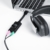 CSL – USB mini Soundkarte extern | Virtuelles Surround | für Computer, Notebook, Tablet-PC, Macbook | Plug & Play | Windows 10-kompatibel | schwarz -