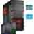 dercomputerladen Gamer Aufrüst PC System Intel, i7-6700 4×3,4 GHz, 8GB DDR4 RAM, Intel HD Grafik 530 -1GB