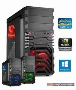 dercomputerladen Gamer PC System Intel, i5-6500 4×3,2 GHz, 8GB DDR4 RAM, 2000GB HDD, nVidia GTX1060 -6GB, inkl. Windows 10 (inkl. Installation) Gaming Computer Büro Multimedia
