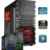 dercomputerladen Gamer PC System Intel, i5-6600K 4×3,5 GHz, 16GB DDR4 RAM, 1000GB HDD, nVidia GTX1060 -3GB, inkl. Windows 7 (inkl. Installation) Gaming Computer Büro Multimedia