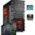 dercomputerladen Gamer PC System Intel, i7-6700K 4×4,0 GHz, 32GB DDR4 RAM, 1000GB HDD, nVidia GTX1070 -8GB , Windows 10 (Testversion) Gaming Computer Büro Multimedia