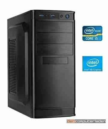 dercomputerladen Office Aufrüst PC System Intel, i5-6500 4×3,2 GHz, 16GB DDR4 RAM, Intel HD Grafik 530 -1GB